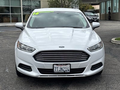 2016 Ford Fusion S