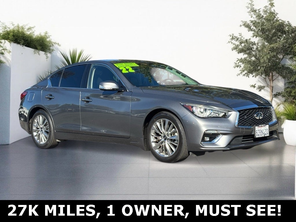 2022 INFINITI Q50 LUXE RWD