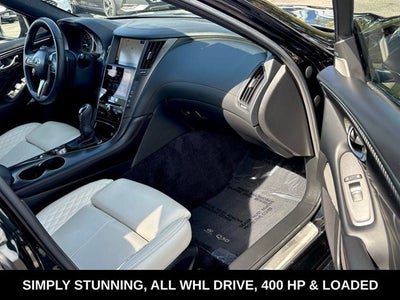 2023 INFINITI Q50 RED SPORT 400 AWD