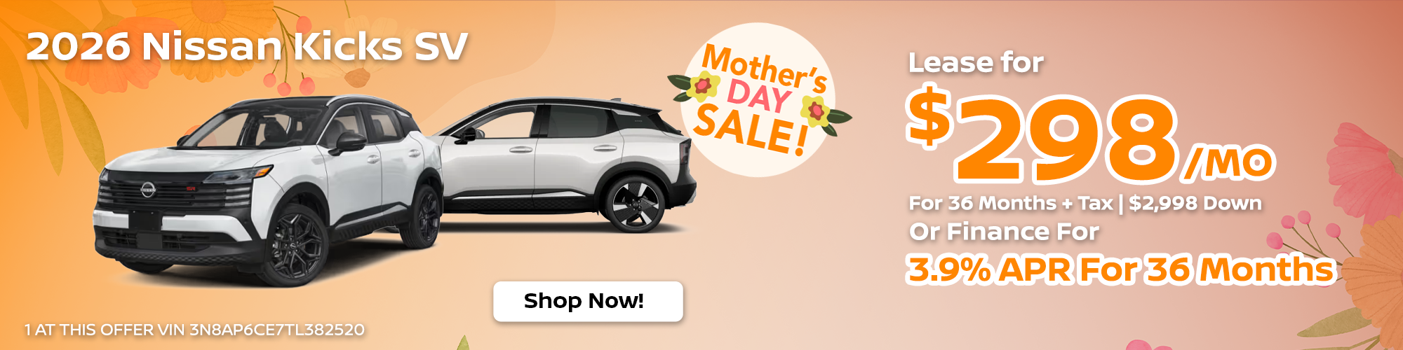 2026 Nissan Kicks SV