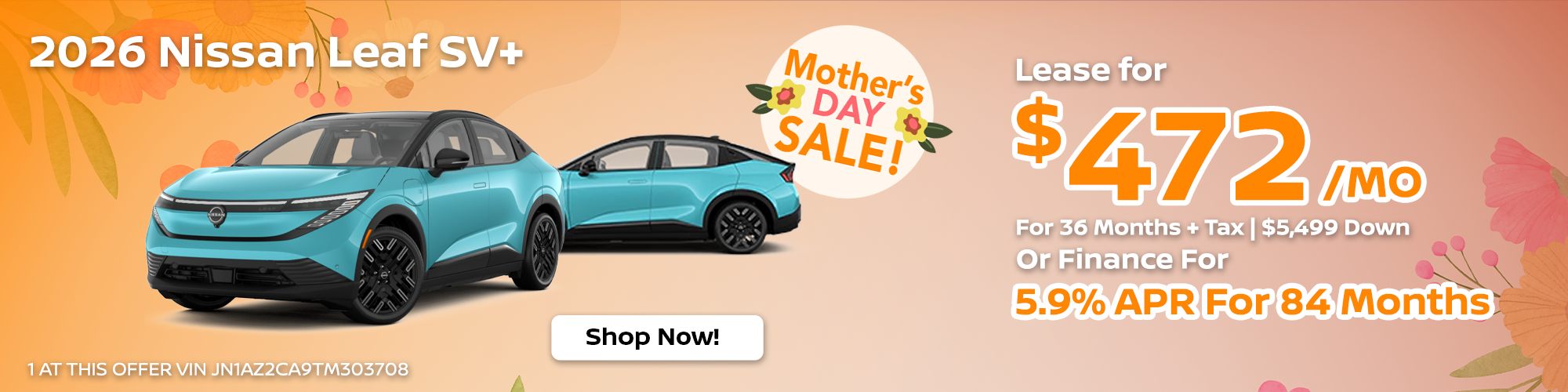 2026 Nissan Leaf SV+