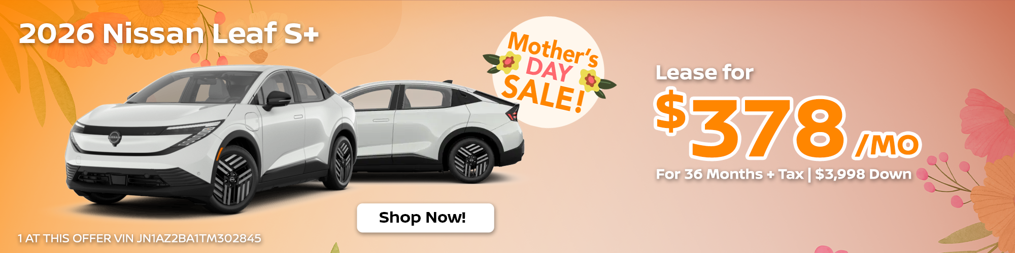 2026 Nissan Leaf S+ 